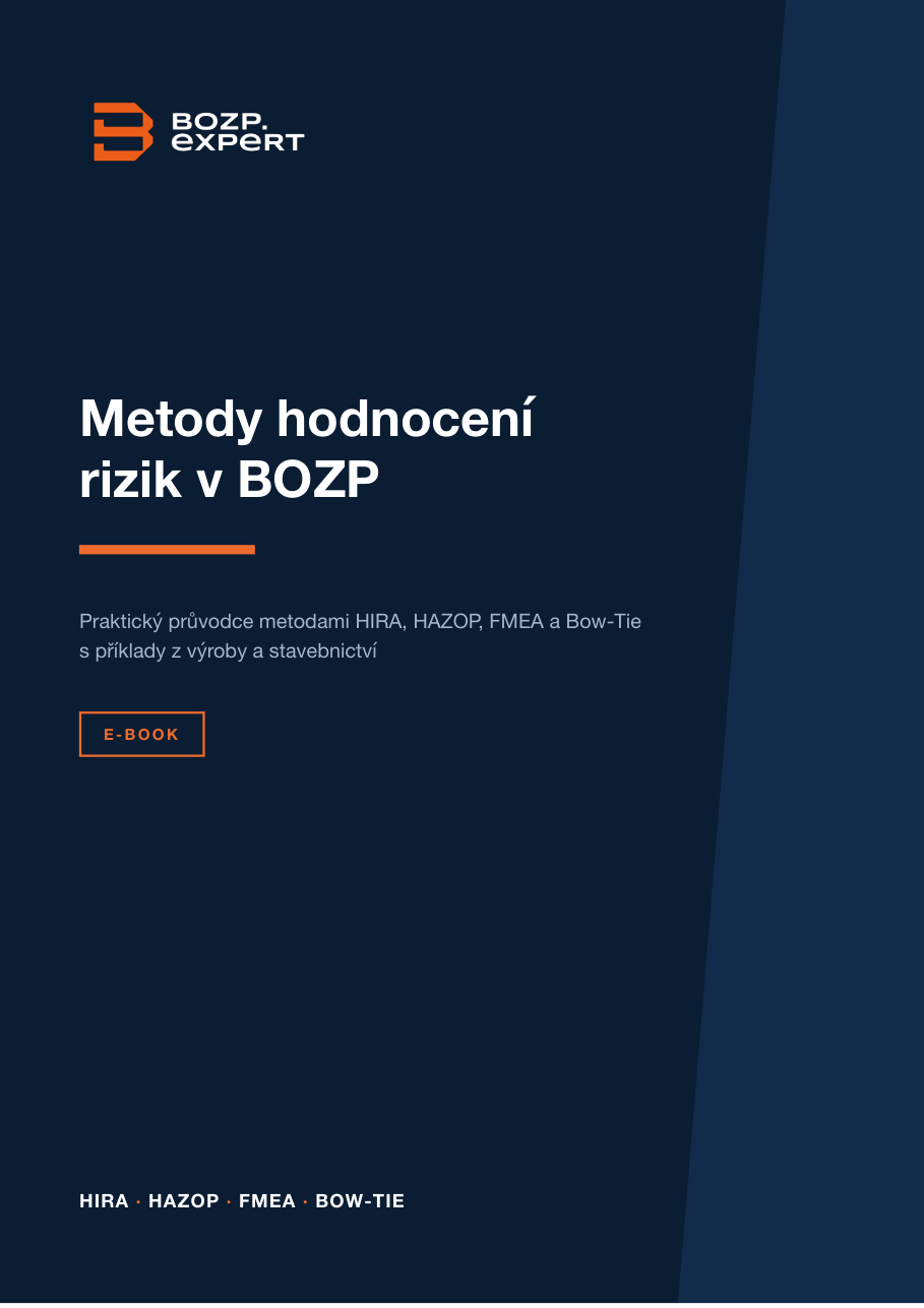 Obálka e-booku Metody hodnocení rizik v BOZP